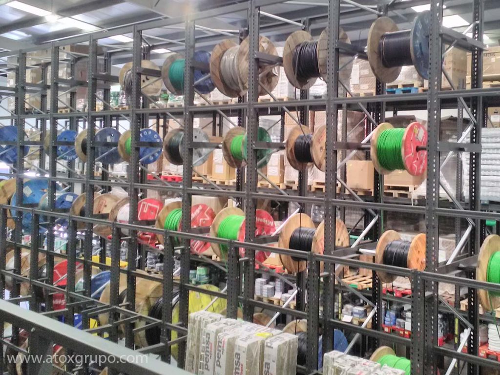 estanterias para bobinas