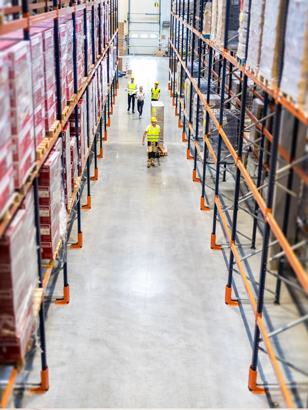 Estanterías metálicas industriales para almacenes en Madrid