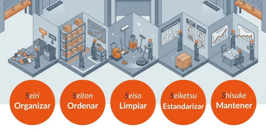 método 5 - atox orden en almacén